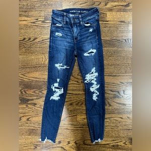 American Eagle Next Level Stretch Skinny Jeans 0